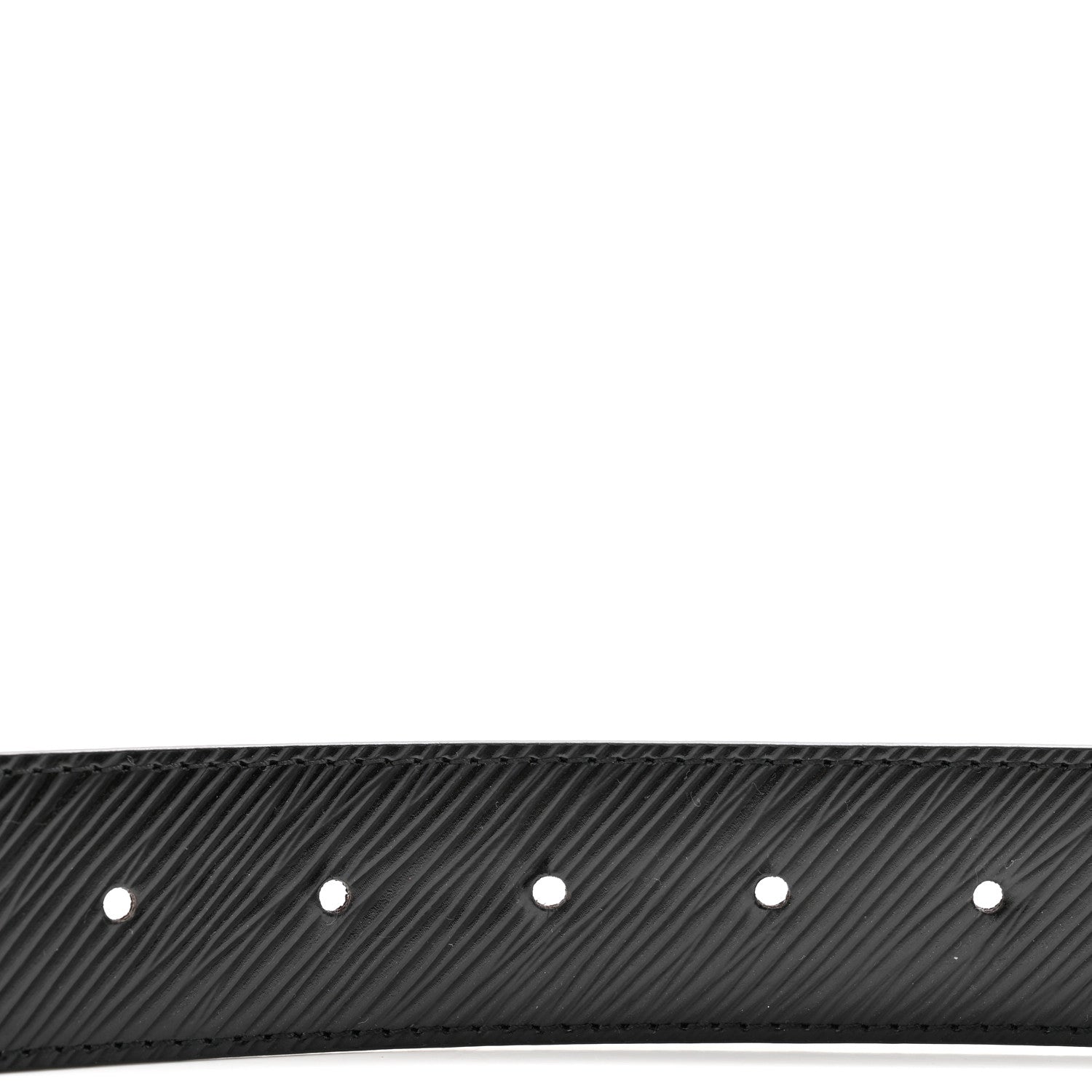 Louis Vuitton Monogram Epi 35mm LV Circle Reversible Belt 85 34 Black 5 of 9