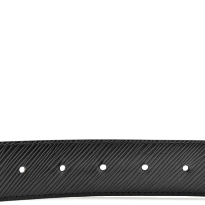 Louis Vuitton Monogram Epi 35mm LV Circle Reversible Belt 85 34 Black 5 of 9