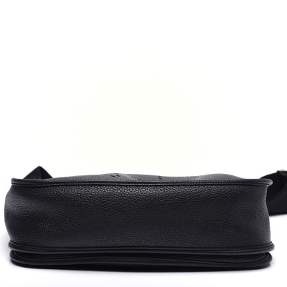 Hermes Taurillon Clemence Evelyne III GM Black 9 of 10