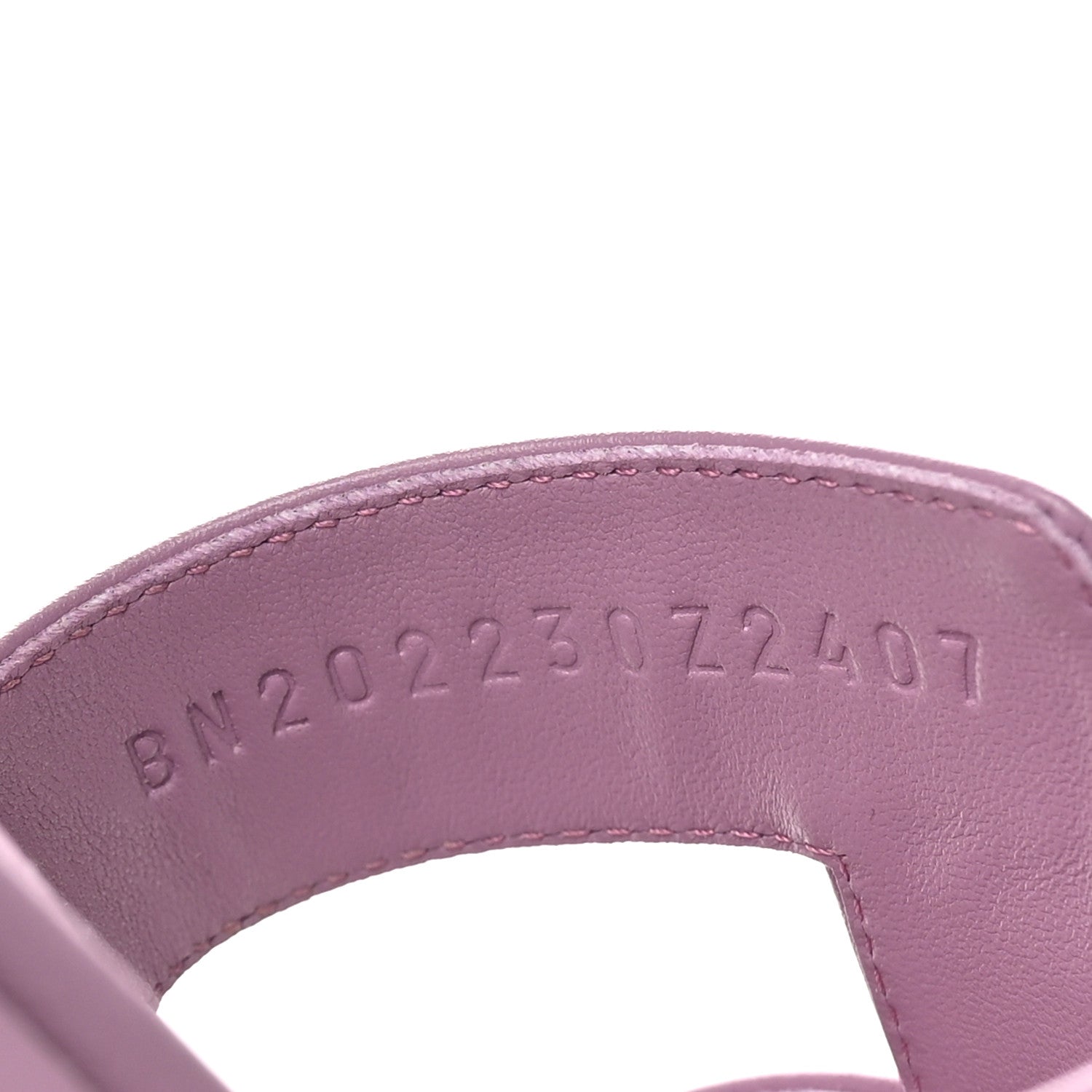 Hermes Box Calfskin Oran Sandals 39 Bruyère 9 of 9