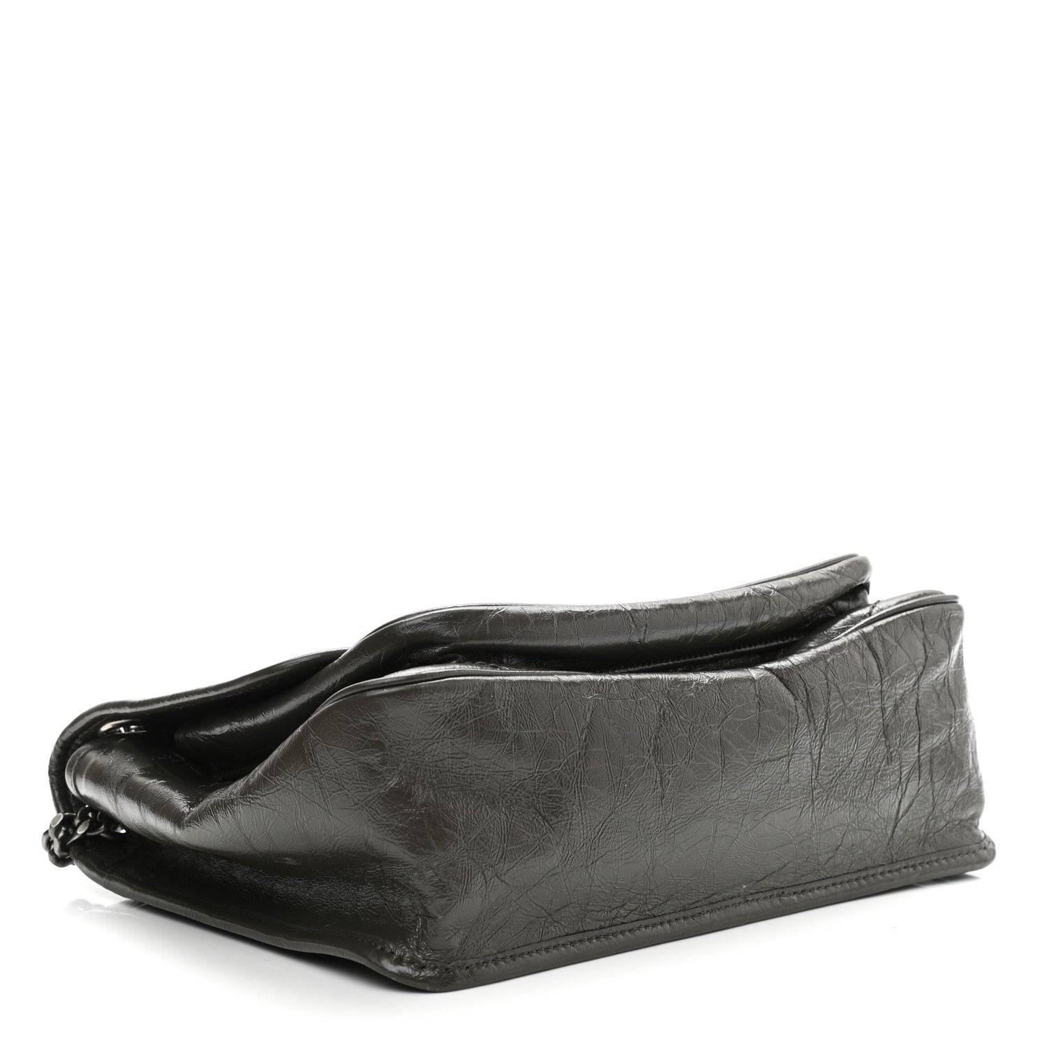 Saint Laurent Crinkled Calfskin Matelasse Monogram Medium Niki Chain Pebble 4 of 8