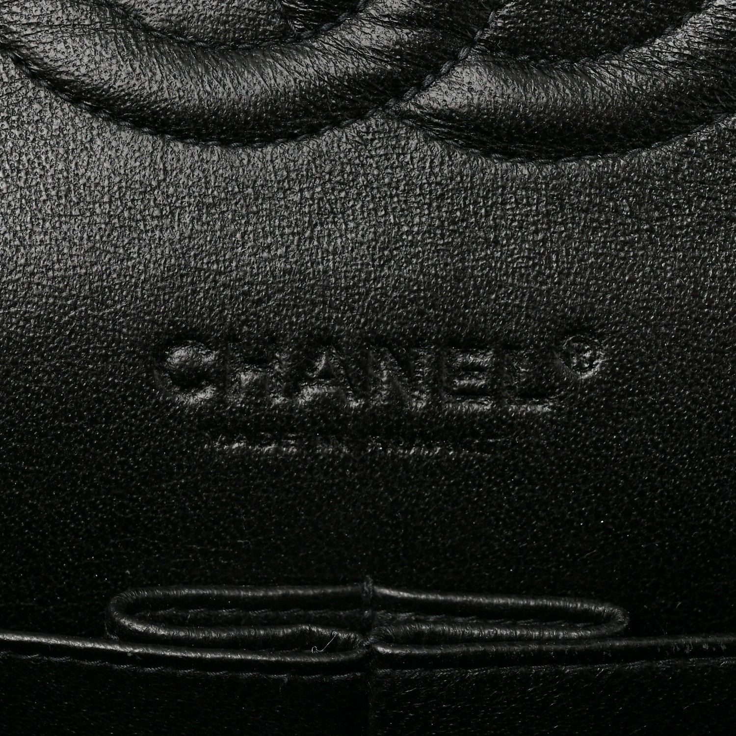 Chanel Canvas Coco Icons Medium Double Flap Black White 6 of 10