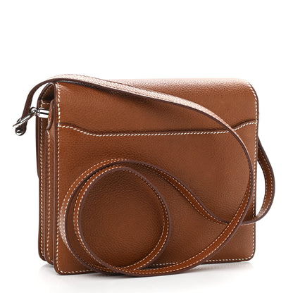 Hermes Barenia Faubourg Mini Sac Roulis Fauve 3 of 14