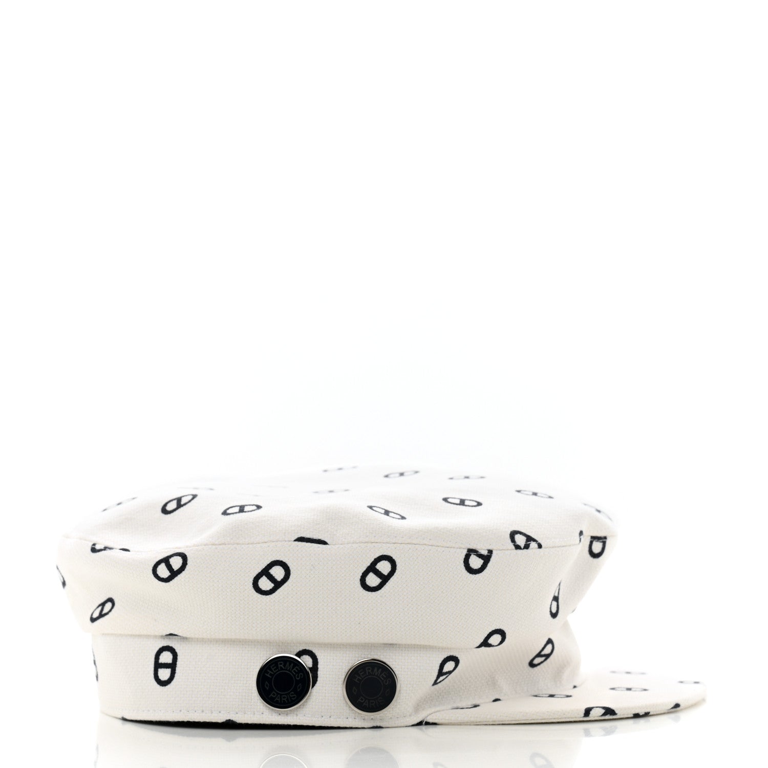 Hermes Canvas Womens Vauban Chaine d'Ancre Cap 59 Blanc Casse 5 of 11