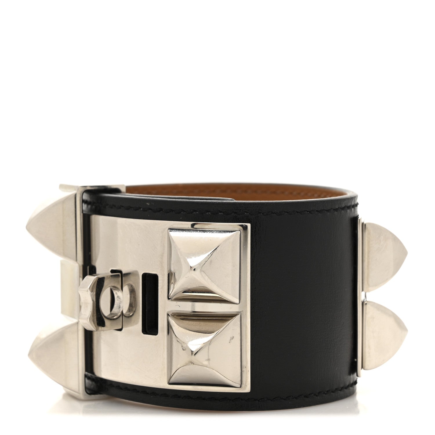 Hermes Box Collier de Chien CDC Bracelet T2 Black 7 of 12