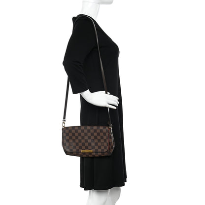 Louis Vuitton Damier Ebene Favorite MM 2 of 9