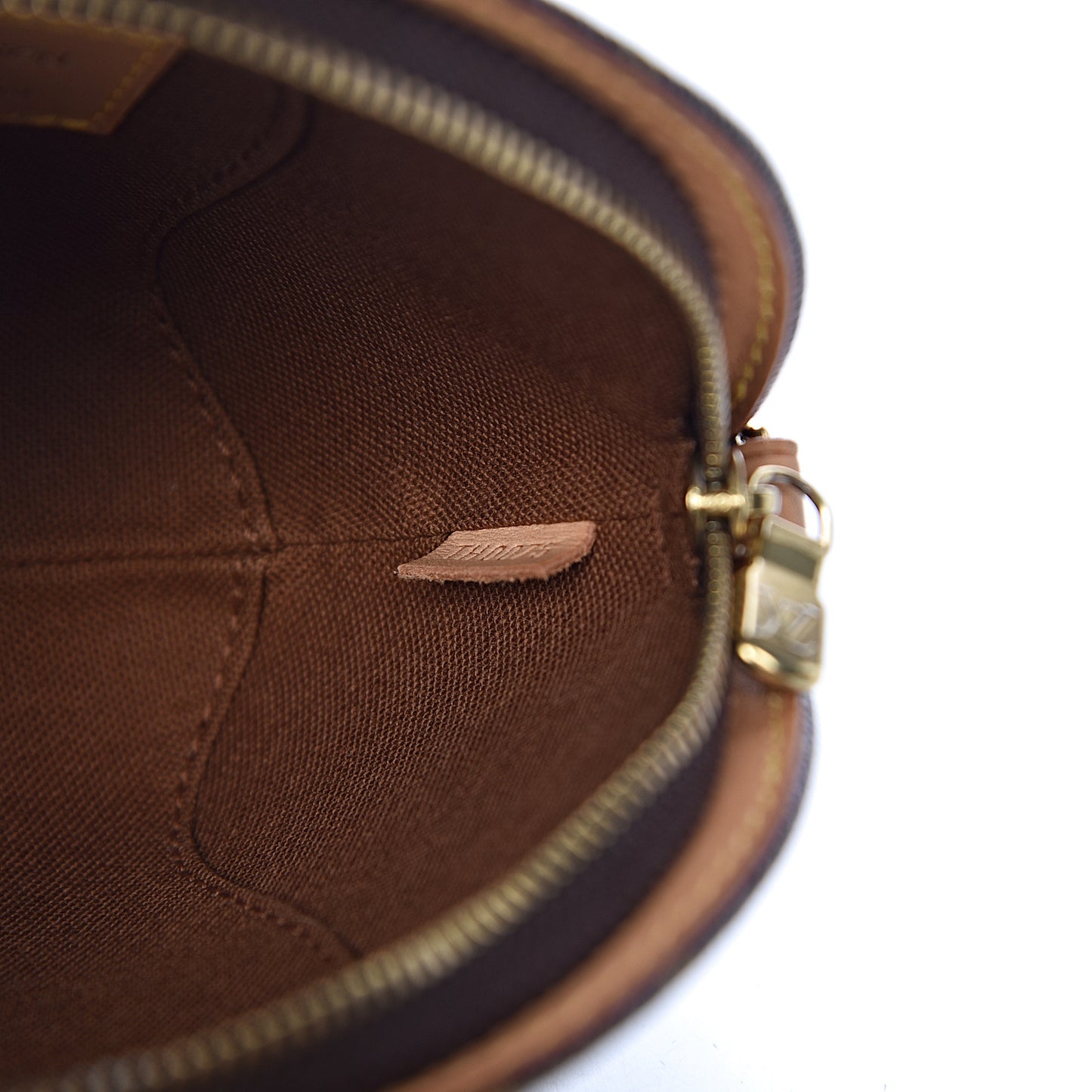 Monogram Mini Ellipse Wristlet Clutch