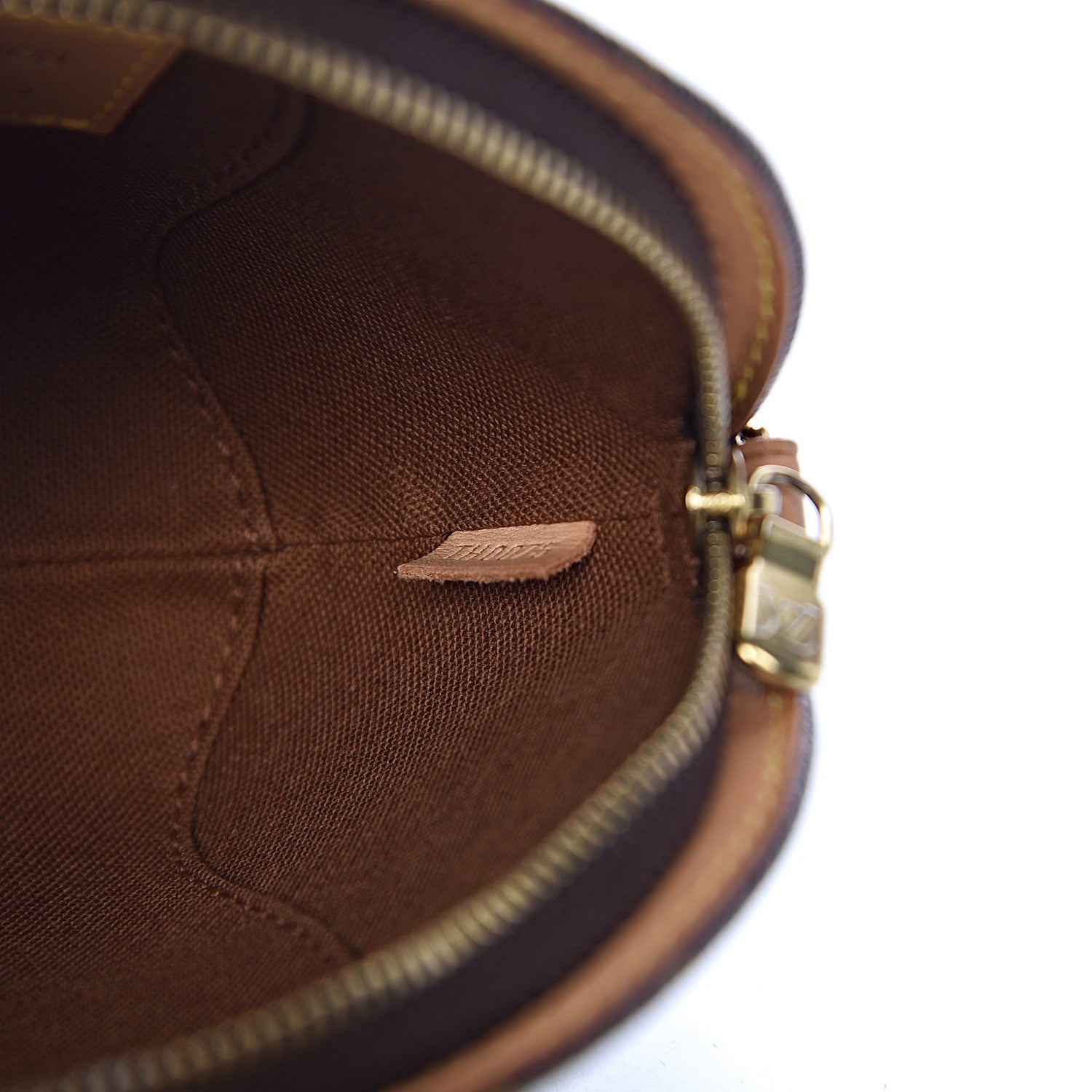 Louis Vuitton Monogram Mini Ellipse Wristlet Clutch 7 of 9