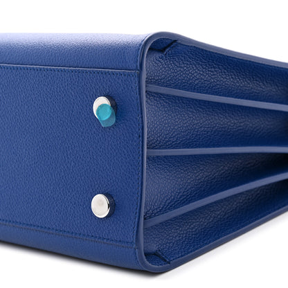 Saint Laurent Grained Calfskin Baby Sac De Jour Outremer 10 of 10