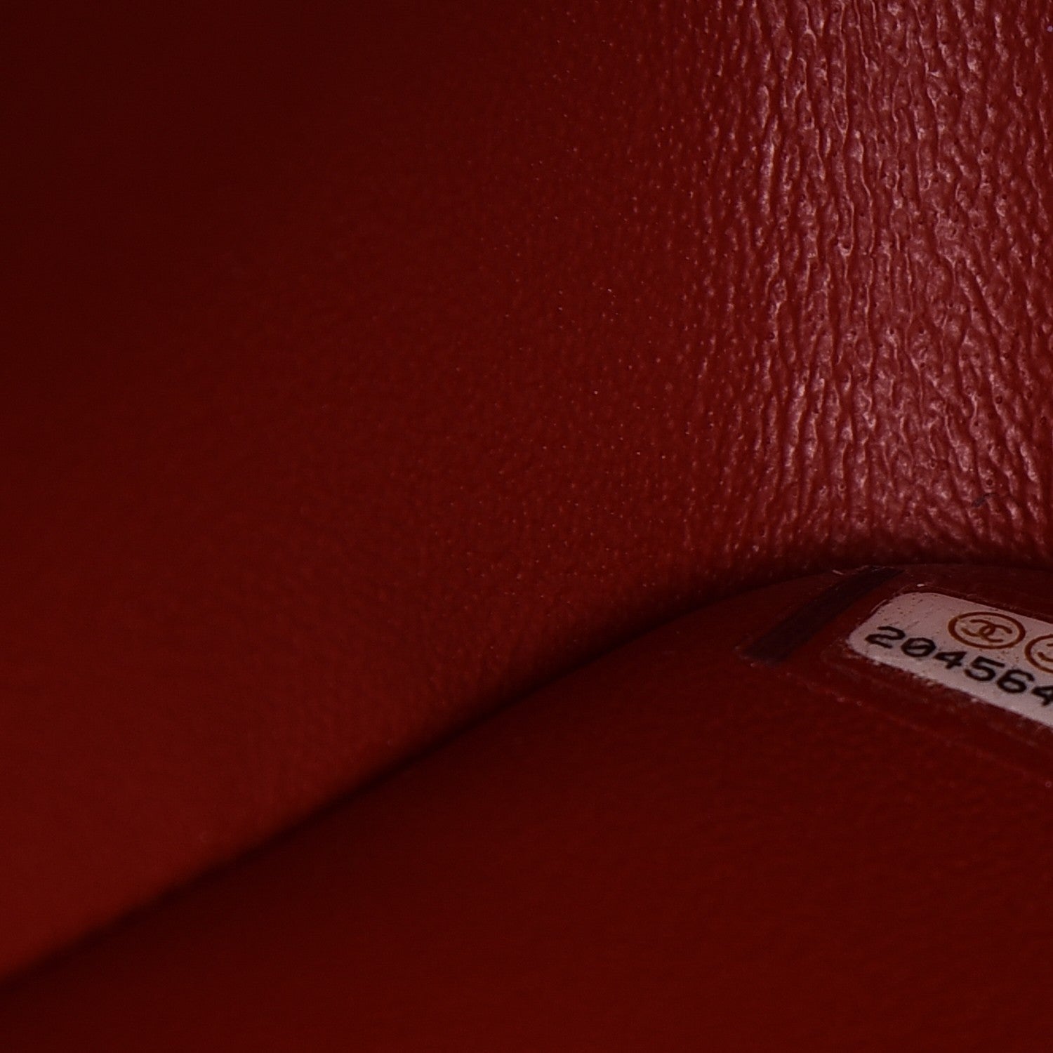 Chanel Lambskin Quilted Jumbo Double Flap Red 8 of 9