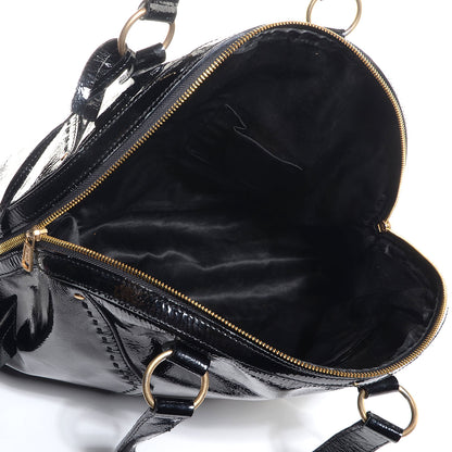Saint Laurent Patent Oversized Muse Black 5 of 10