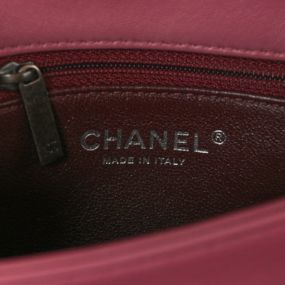 Chanel Lambskin Quilted Small Trendy CC Flap Dual Handle Bag Purple 7 of 10