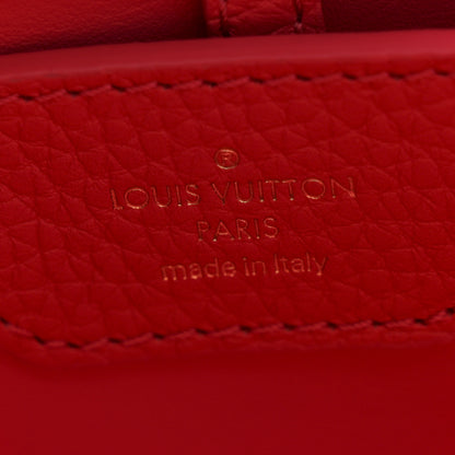 Louis Vuitton Taurillon Capucines PM Black Rose Berlingot 6 of 12