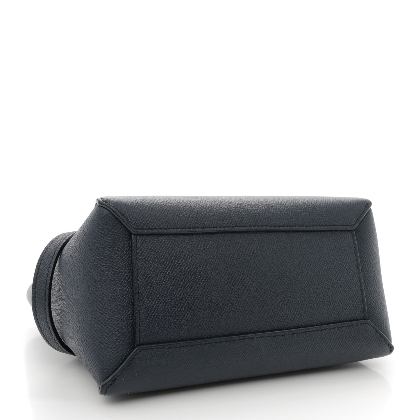 Grained Calfskin Nano Belt Bag Navy