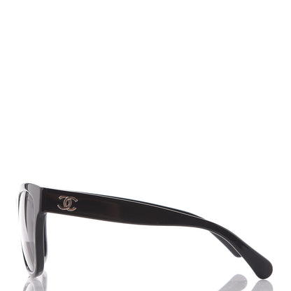 Chanel Polarized Square CC Sunglasses 5380 Black 2 of 8