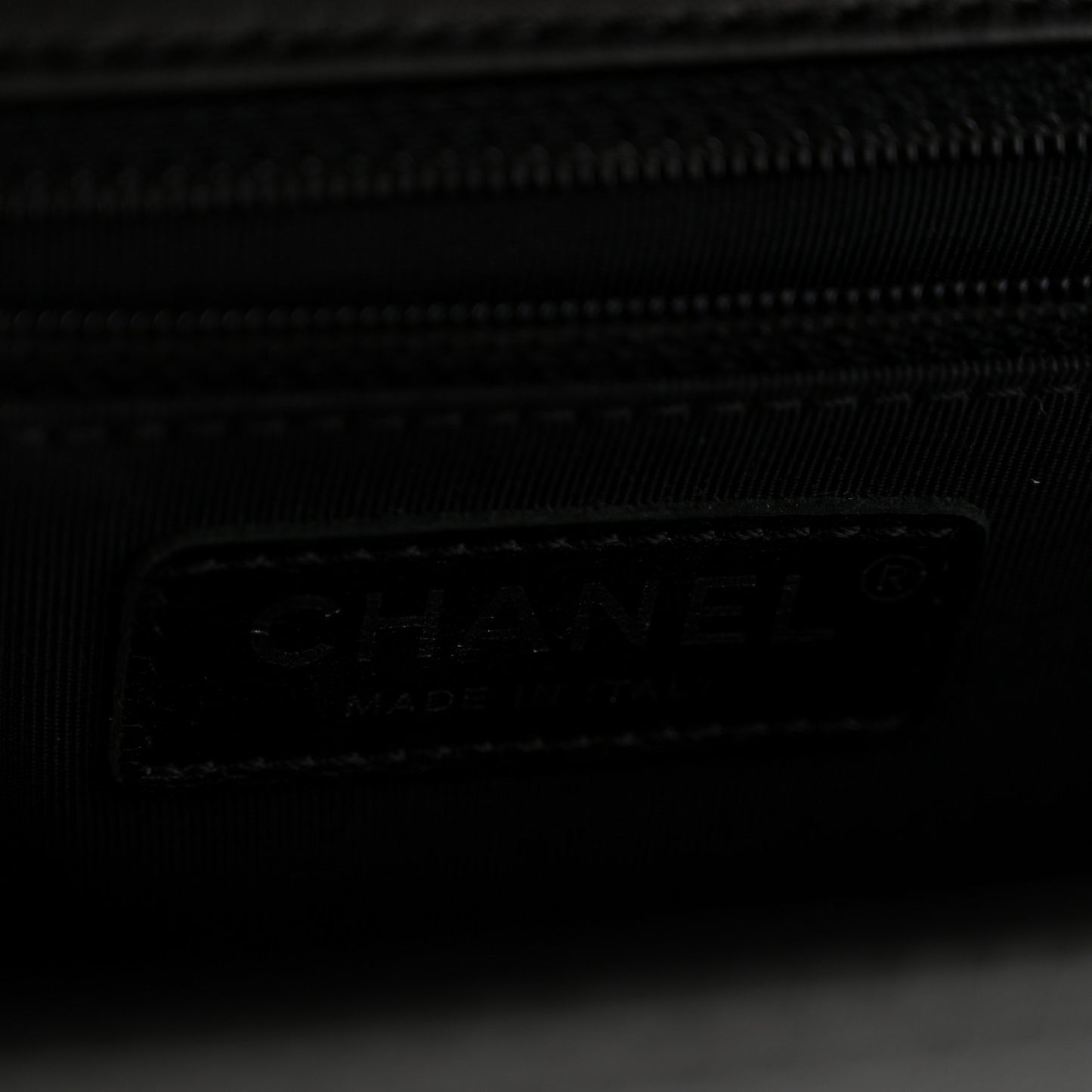 Lambskin Quilted New Medium Boy Flap Black