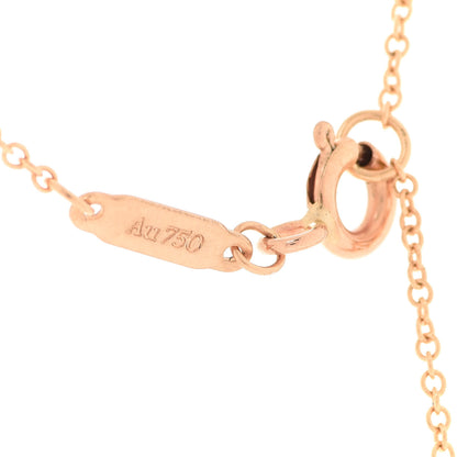 Tiffany 18K Yellow Gold Infinity Pendant Necklace 5 of 5