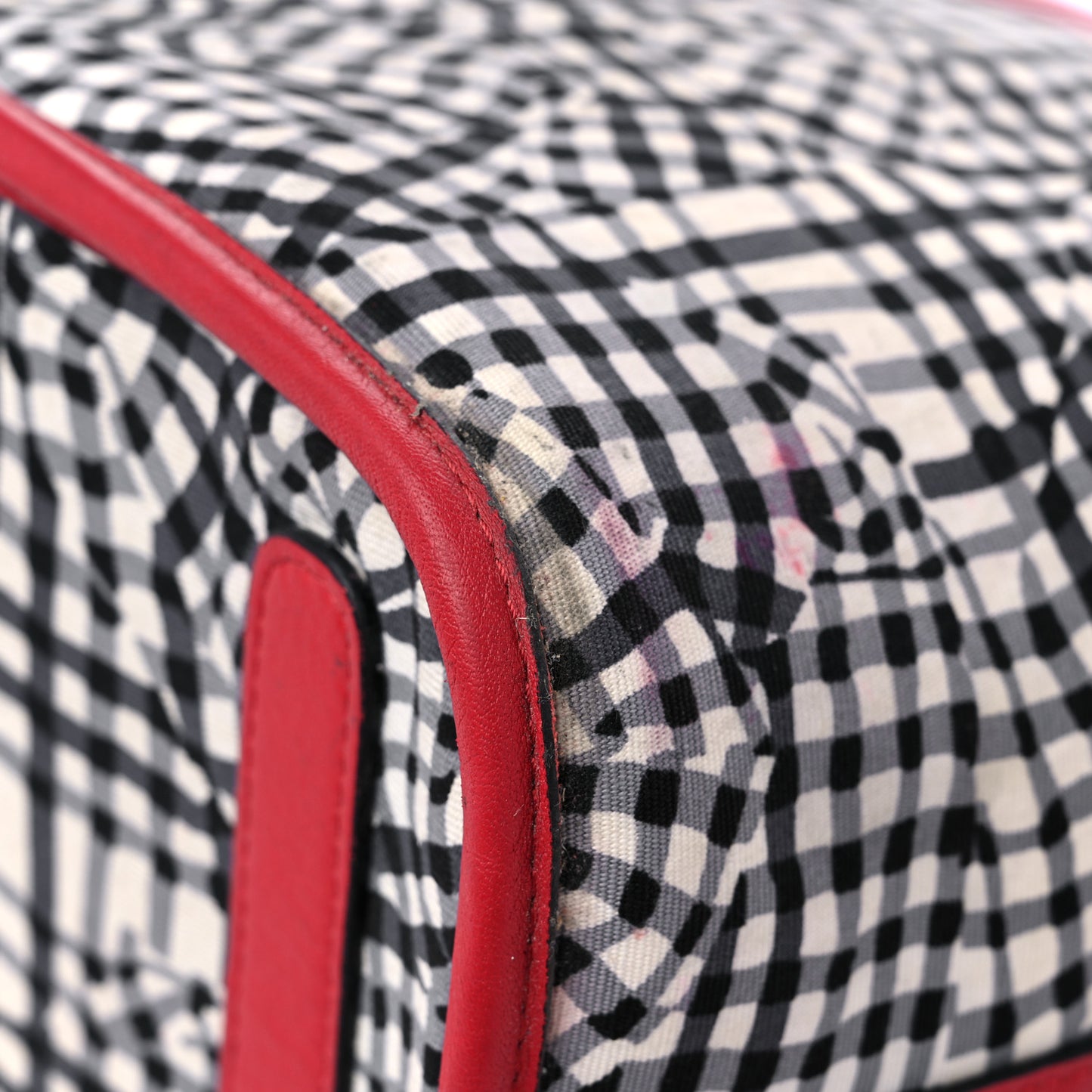Visetos Medium Liz Reversible Shopper Tote Ruby Red