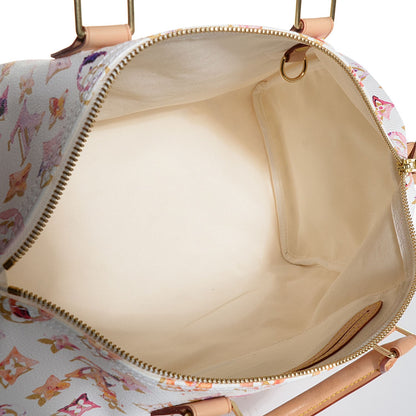 Louis Vuitton Watercolor Aquarelle Speedy 35 White 5 of 7