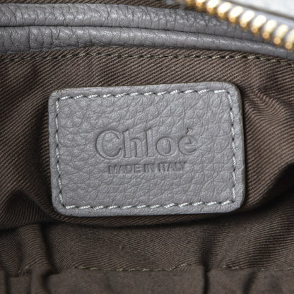 Chloe Calfskin Medium Marcie Satchel Cashmere Grey 7 of 10