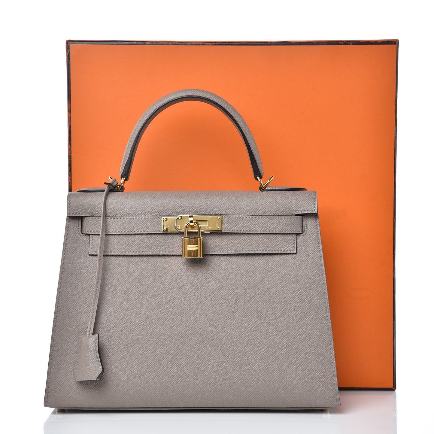 Epsom Kelly Sellier 28 Gris Asphalte