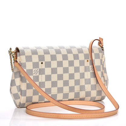 Louis Vuitton Damier Azur Favorite MM 3 of 7
