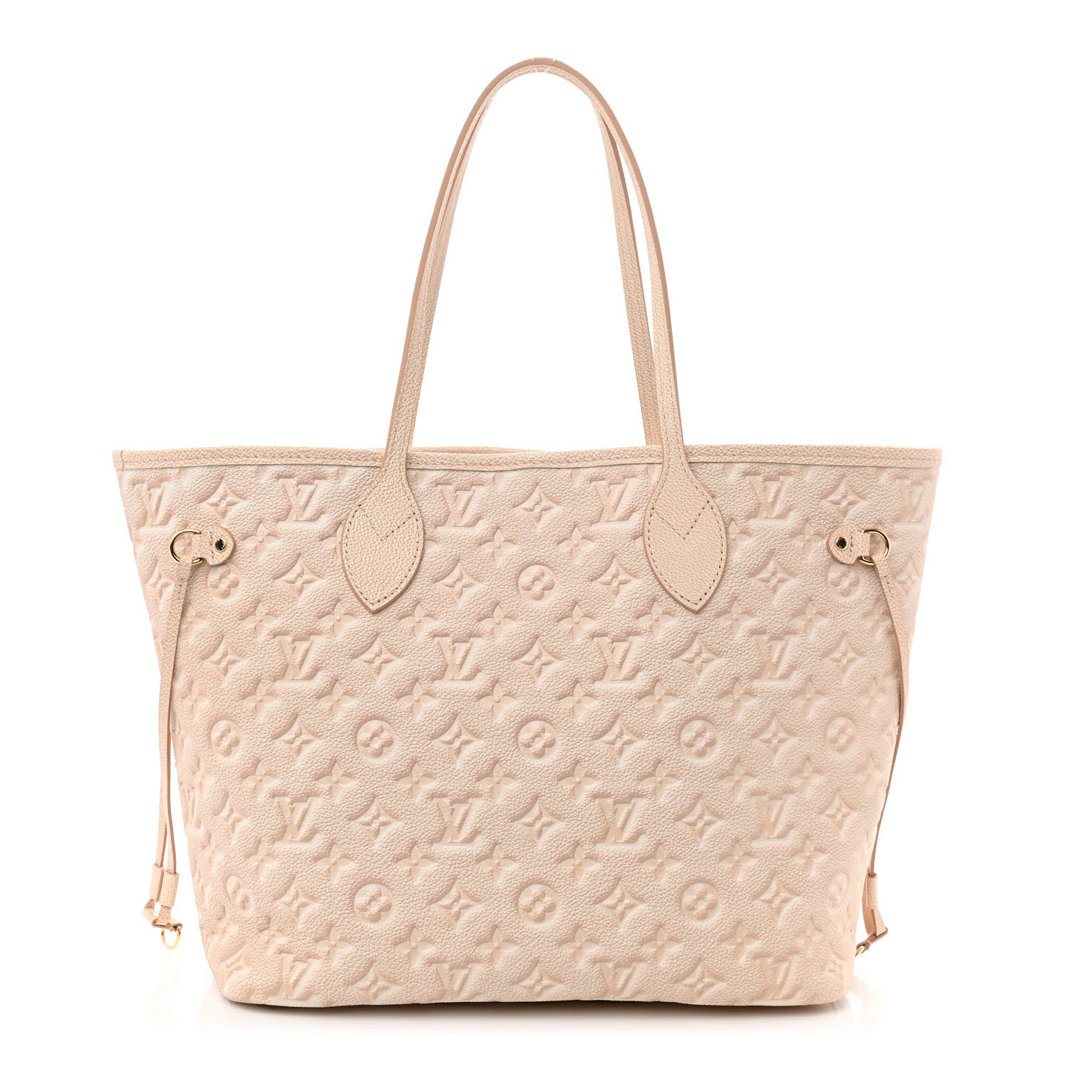 Louis Vuitton Empreinte Monogram Summer Stardust Neverfull MM Beige Clair 3 of 11