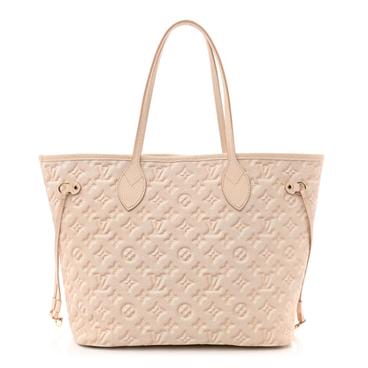 Louis Vuitton Empreinte Monogram Summer Stardust Neverfull MM Beige Clair 3 of 11