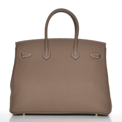 Hermes Togo Birkin 35 Etoupe 5 of 29