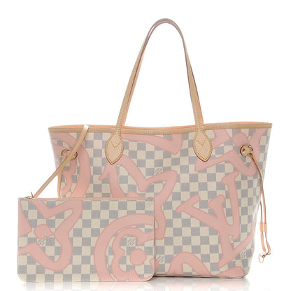 Louis Vuitton Damier Azur Tahitienne Neverfull MM 1 of 9