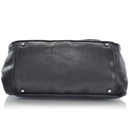 Chanel Leather Diamond Stitch Flap Black 6 of 9