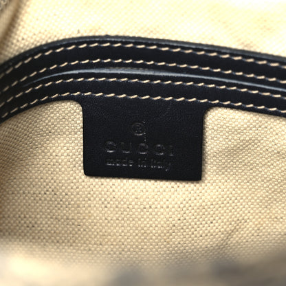 Gucci GG Supreme Monogram Small Flat Messenger Bag Navy 6 of 11
