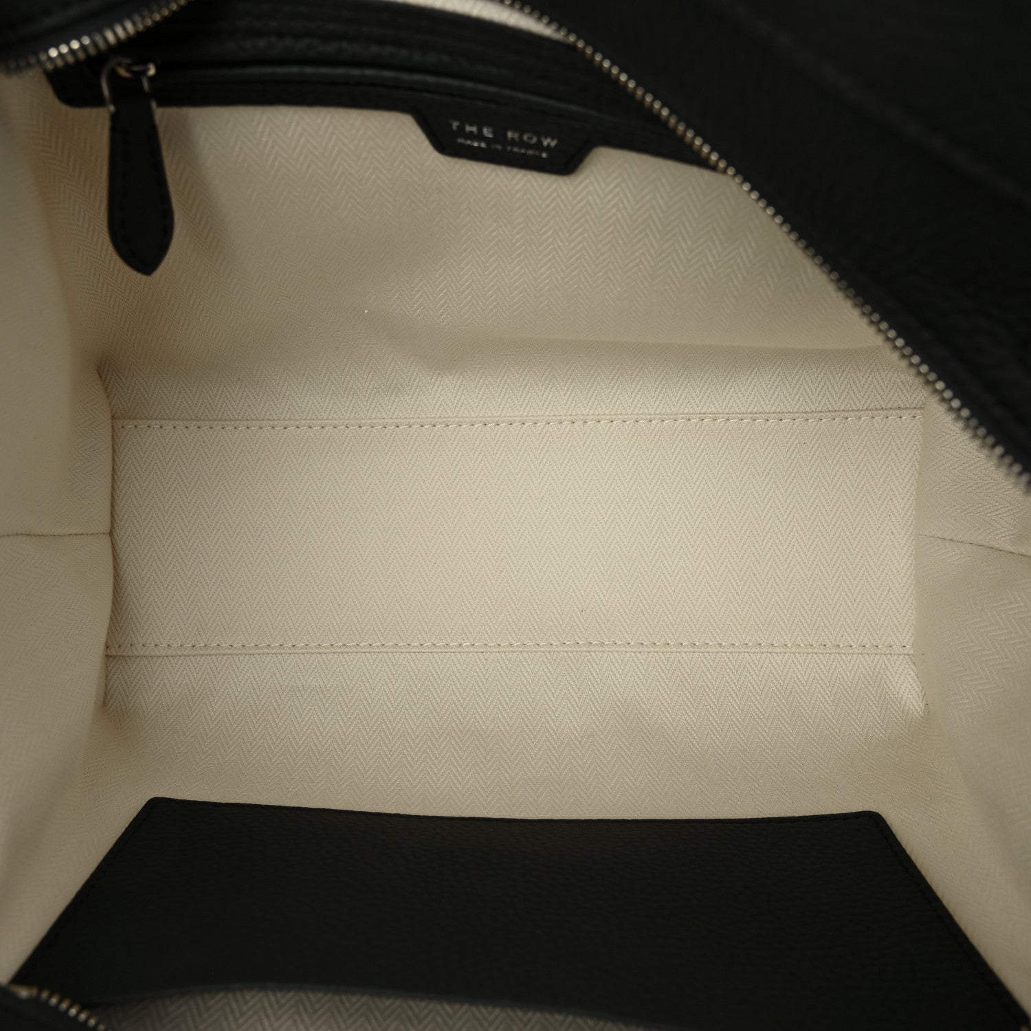 The Row Grained Calfskin Marlo 12 Tote Bag Dark Pine 5 of 10