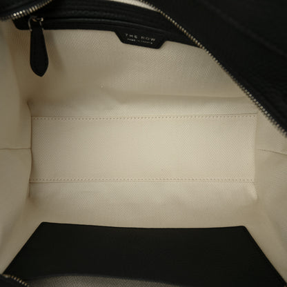 The Row Grained Calfskin Marlo 12 Tote Bag Dark Pine 5 of 10