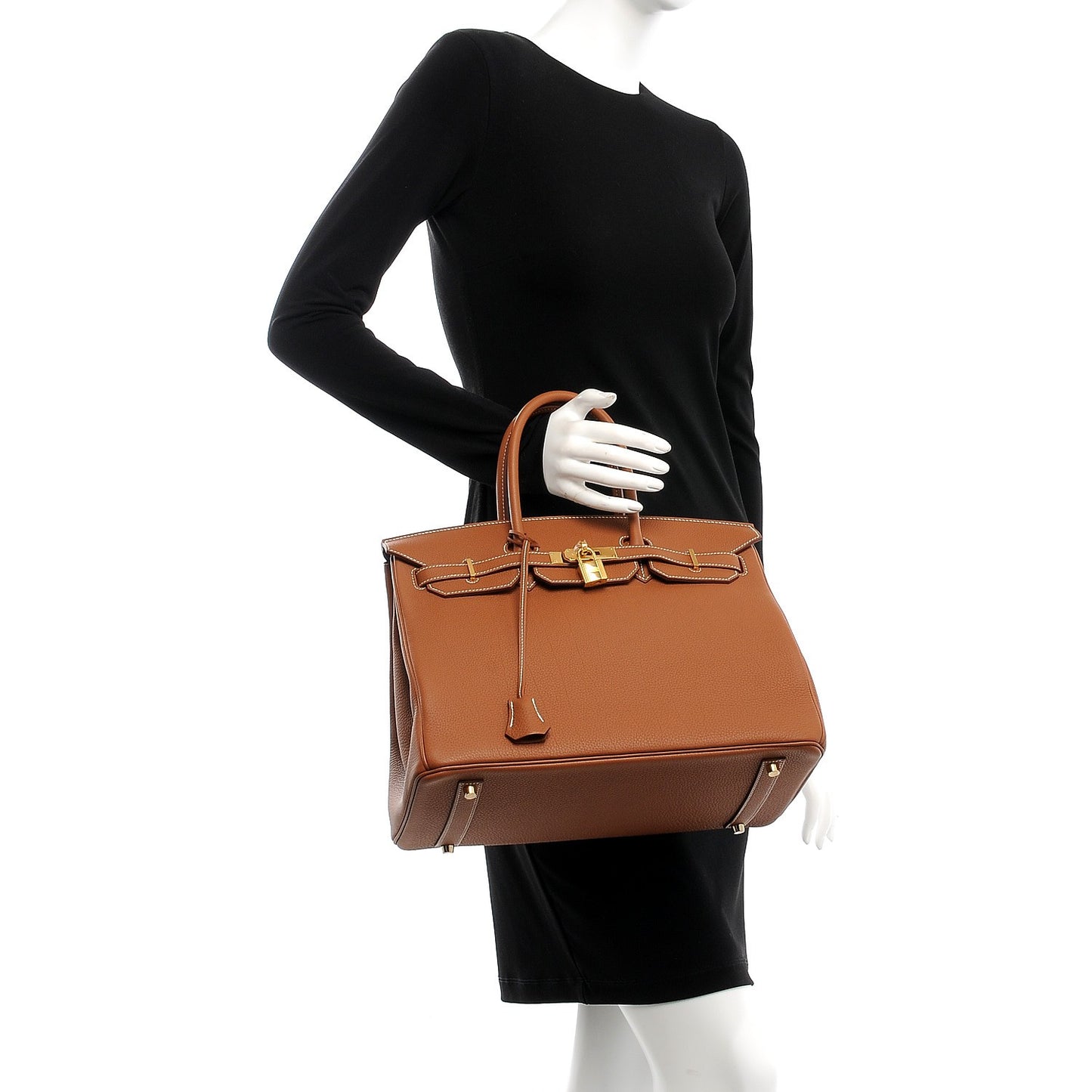 Togo Birkin 35 Gold