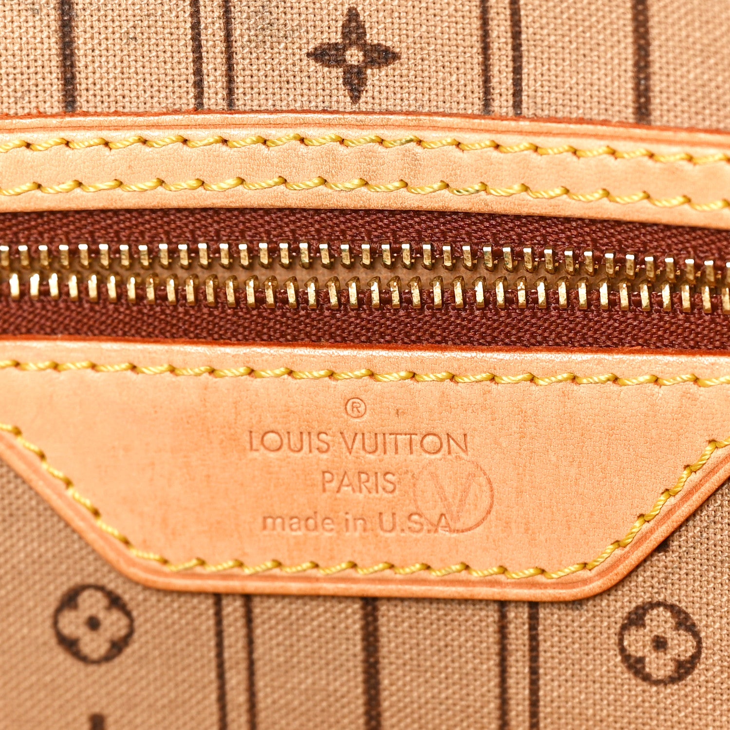 Louis Vuitton Monogram Neverfull MM 6 of 14