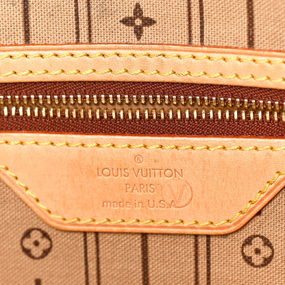 Louis Vuitton Monogram Neverfull MM 6 of 14