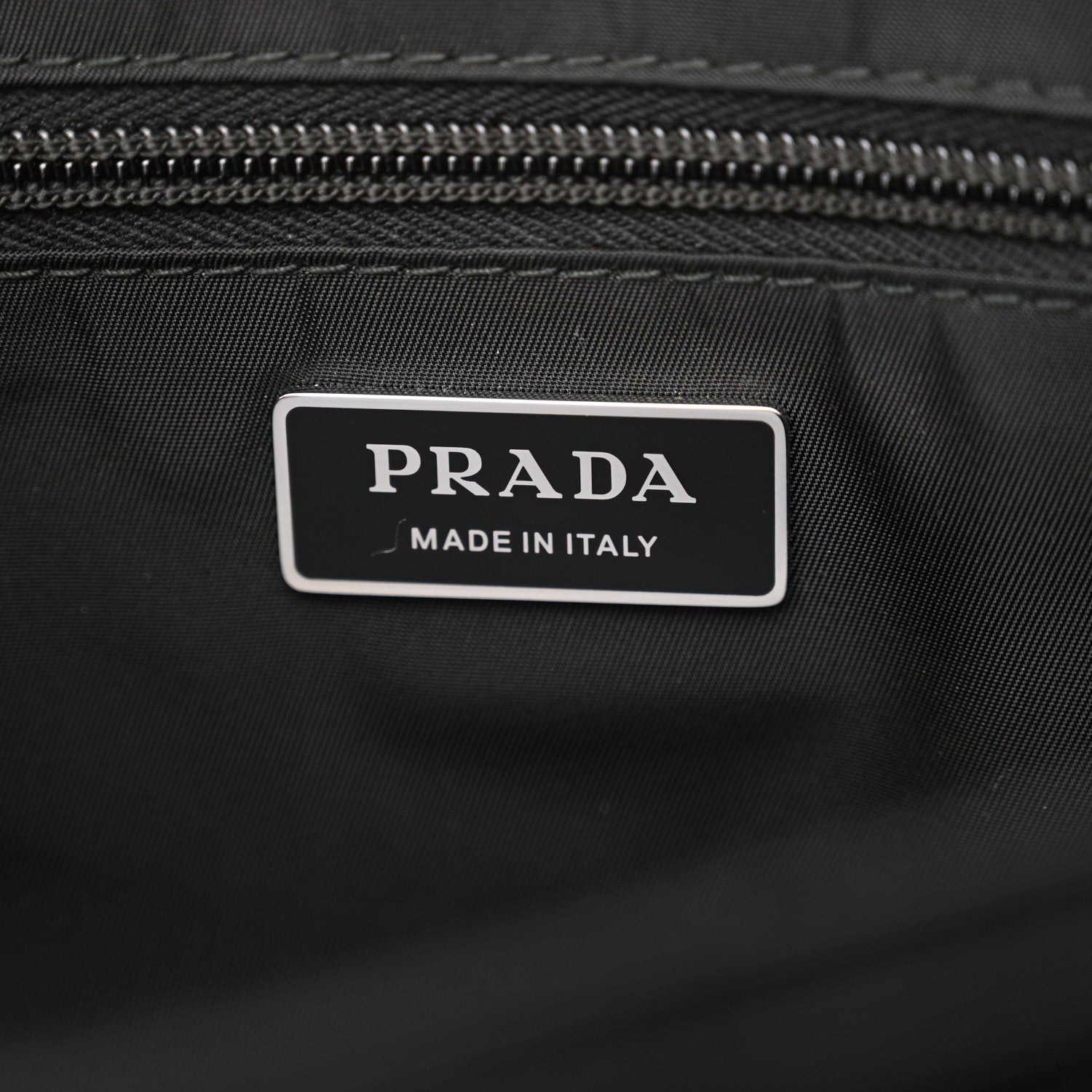 Prada Re-Nylon Vitello Padded Large Flap Shoulder Bag Black 6 of 10
