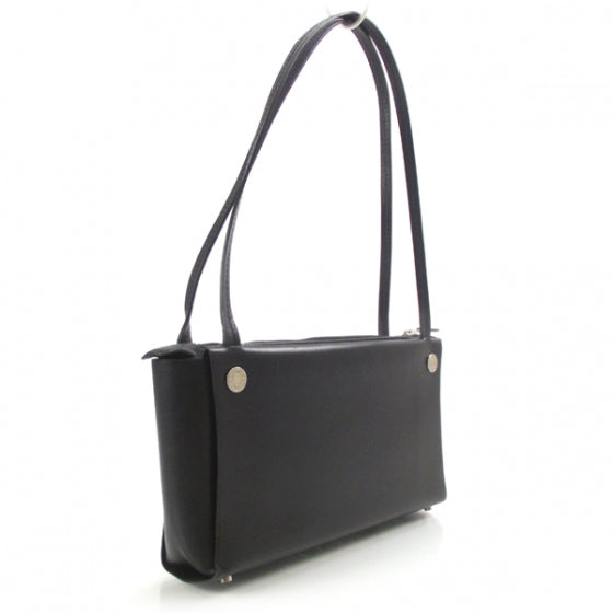 Leather Bag in Box Black