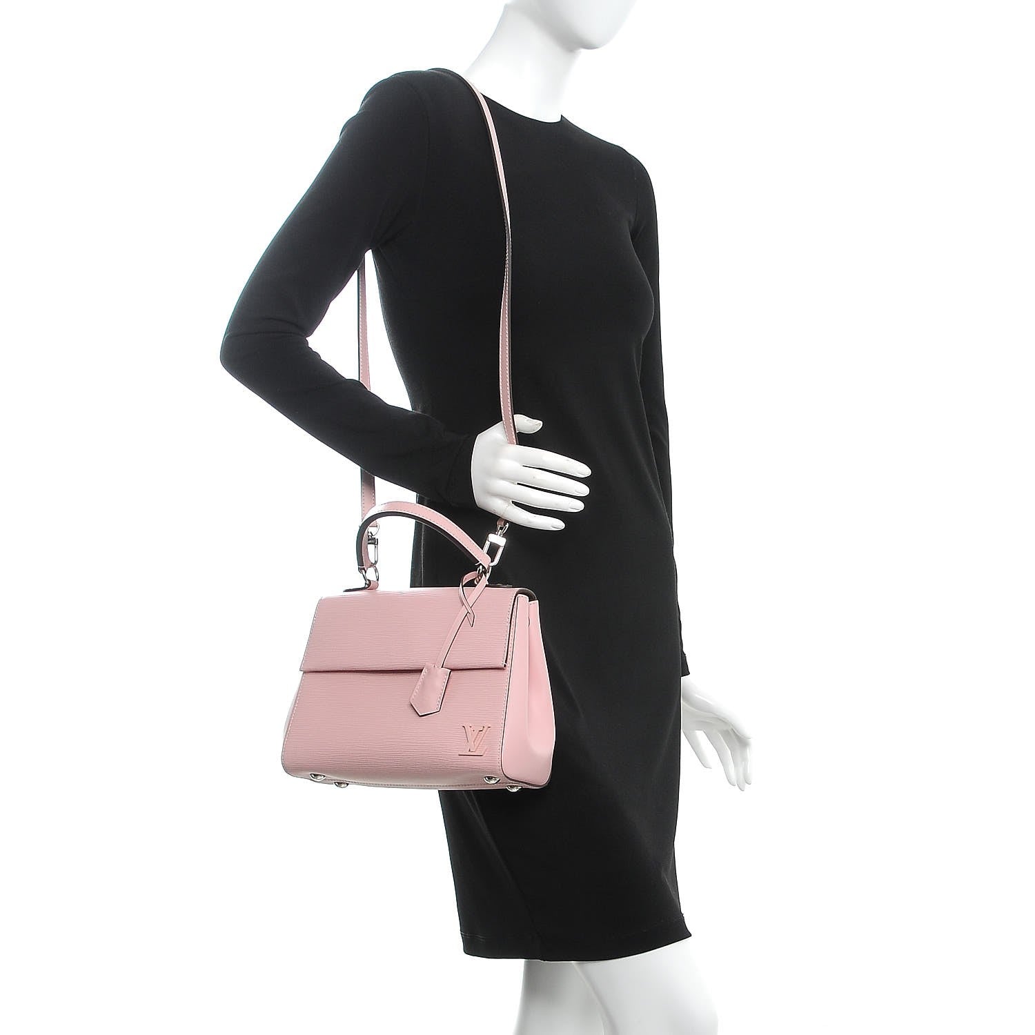 Louis Vuitton Epi Cluny BB Rose Ballerine 2 of 8