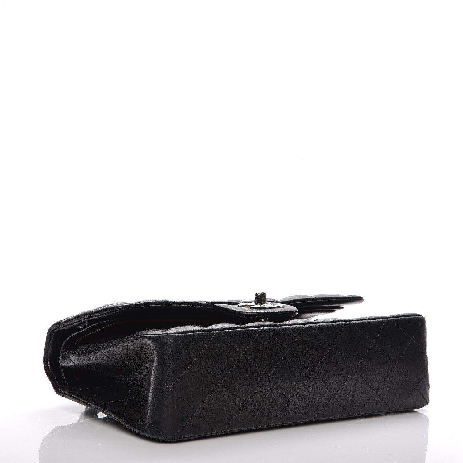 Chanel Lambskin Quilted Small Double Flap Black 4 of 10