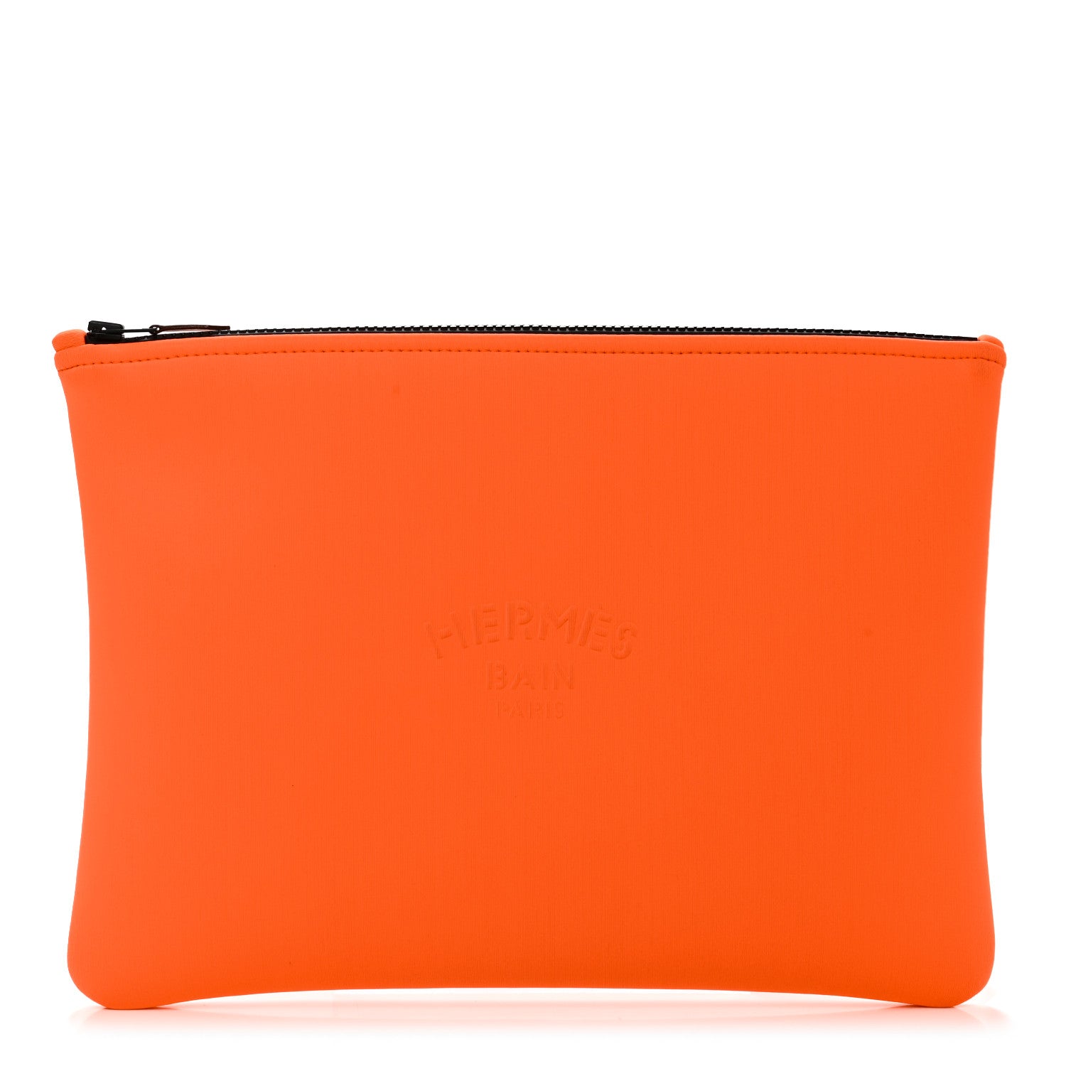 Hermes Neoprene Large Neobain Case Orange 1 of 6