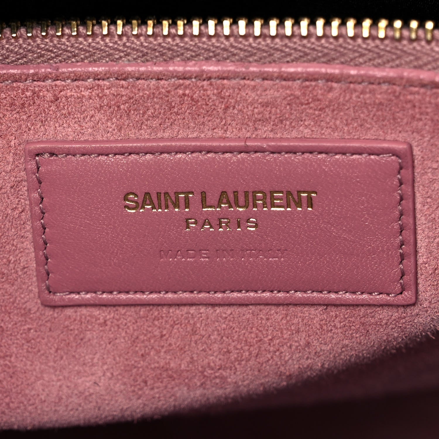 Saint Laurent Calfskin Small Sac De Jour Dark Rose 6 of 9