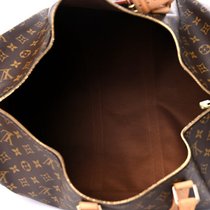 Louis Vuitton Monogram Keepall Bandouliere 55 5 of 21
