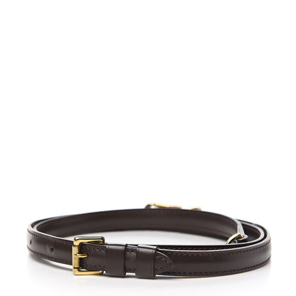 Louis Vuitton Calfskin Adjustable Speedy Bandouliere Shoulder Strap Brown 2 of 4