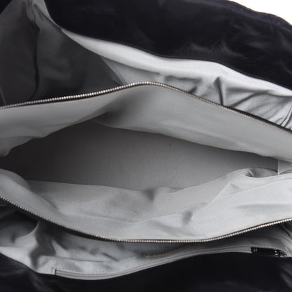 Chanel Glazed Lambskin Quilted Large Stravinsky Tote Black 11 of 12