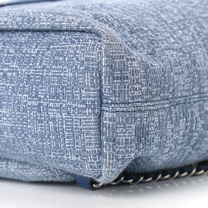 Chanel Canvas Large Deauville Backpack Blue 10 of 12