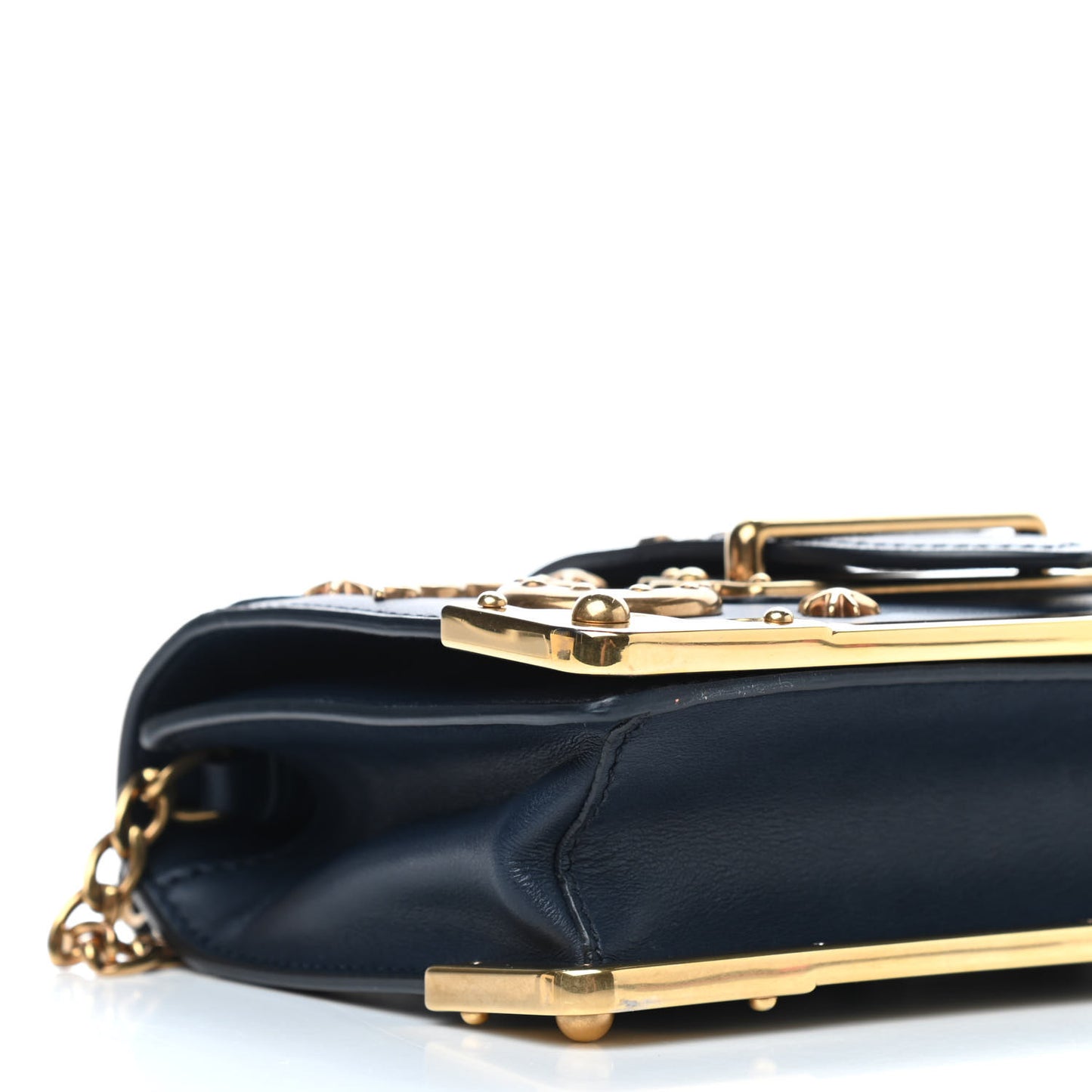 City Calf Saffiano Astrology Cahier Bag Black