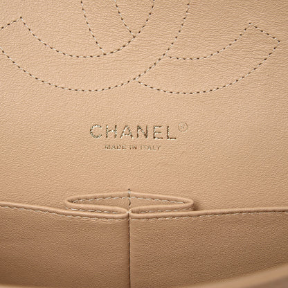 Chanel Caviar Quilted Jumbo Double Flap Light Beige 7 of 10