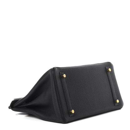 Hermes Togo Birkin 30 Black 4 of 11